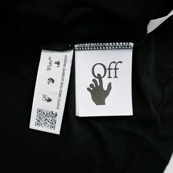 New With Tags Off-White Spray Marker Logo Short-Sleeve T-Shirt Men's XL - Picture 10 of 13